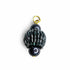 Black Katdana Ball Tassels Set Of 2